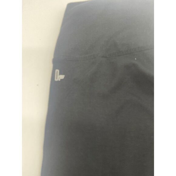Fabletics Leggings Front Zipper Inside Key Pocket Sz M Black - Picture 3 of 7